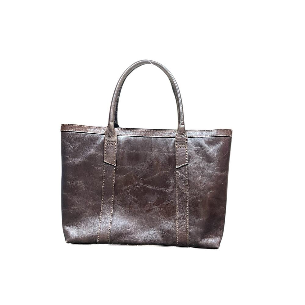 Links and Kings Alisa Ladies Distressed Brown Leather Tote / Purse